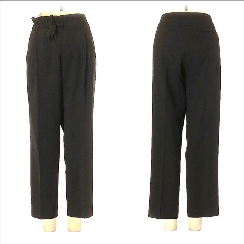 Vince Paperbag waist cropped trousers sz 4 EUC